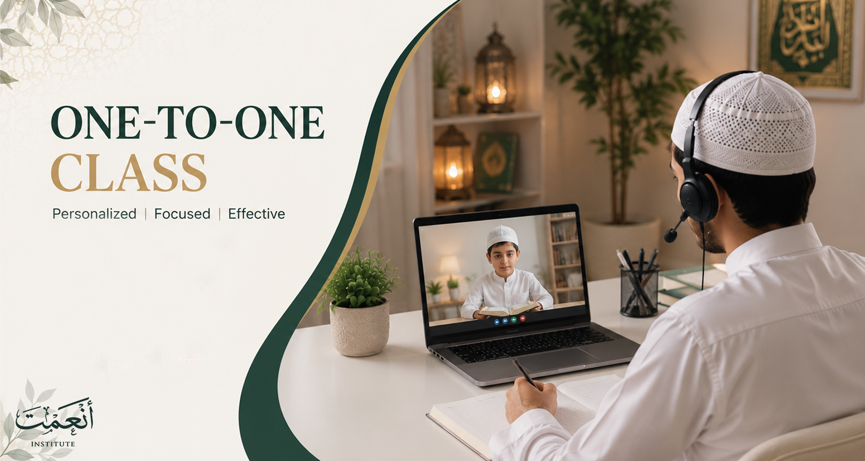 Live, one-on-one online classes